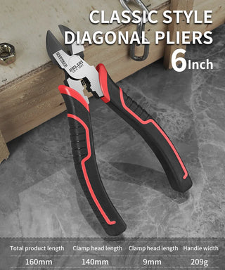 Multifunction Pliers Set Needle Diagonal Pliers Stripper Wire Cutters Wire Pliers Nose Pliers Electrician Repair Tools