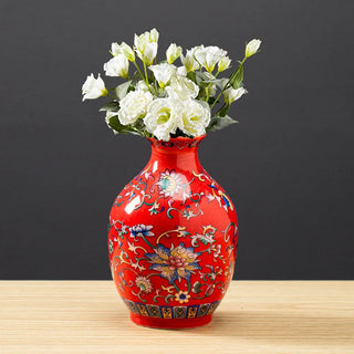 Official Antique Enamel Collection Porcelain Vase