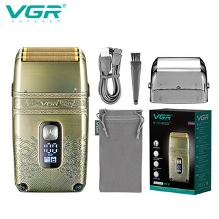 Digital Display Razors Waterproof Beard Trimmer