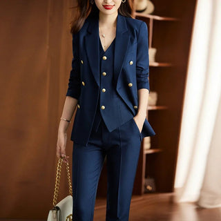 Formal Office Professional 3Pcs Pantsuits - Epictzar Intl.