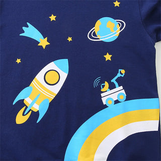 Fun Playful Cartoon Print Breathable Sweatshirt