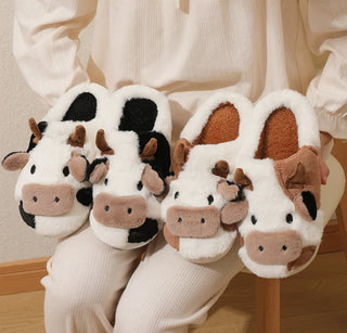 Indoor Anti Slip Warm Plush Slippers