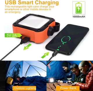 Adjustable Flood Lantern Portable Power Bank