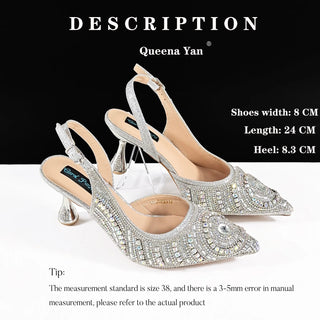Elegant Pointed-Toe Design Sandals