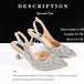 A PAIR SHOES SILVER