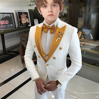 Boys Formal Design 3Pcs Tuxedo Suit