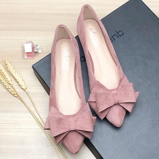 Women Big Bowknot Wedding Shoes