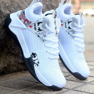 High Top Breathable Basketball Sneakers