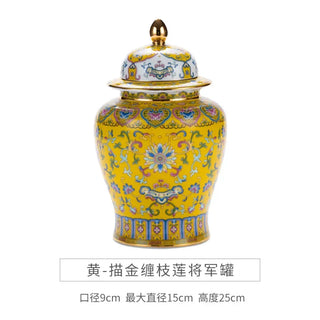 Handicraft Ornaments Sealed Ceramic Jar