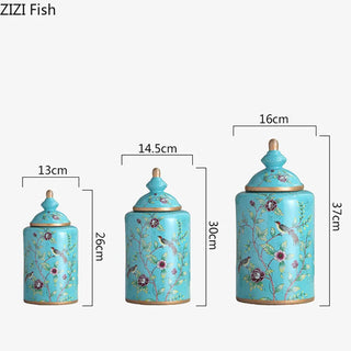 Vintage Multipurpose Porcelain Storage Jars
