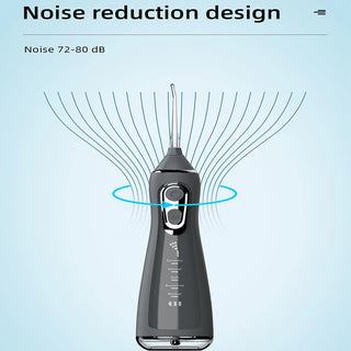 Dental Floss Portable Cordless L15 Oral Irrigator 5 Cleaning Modes Waterproof Rechargeable Dental Cleaner 4 Nozzles Clean Gums