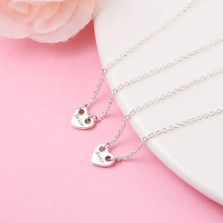 Heart Collier 100% Real Sterling Necklace