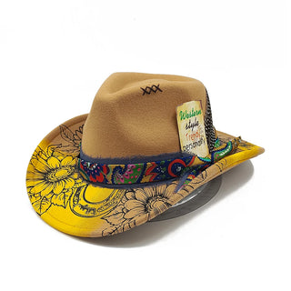 Retro Suede Fedora Jazz Party Hats