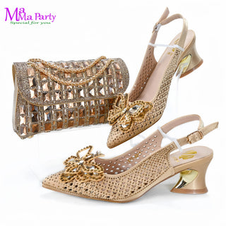 Specials Design Italian Shoes & Bag Set