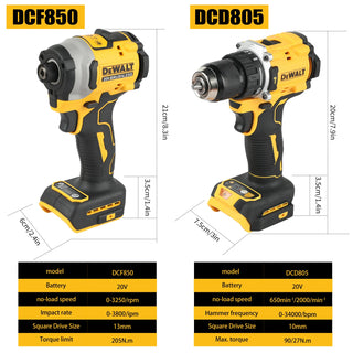 Cordless Screwdriver Brushless Combo Kit