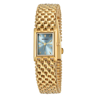 Exquisite Ladies Quartz Gold Wristwatch