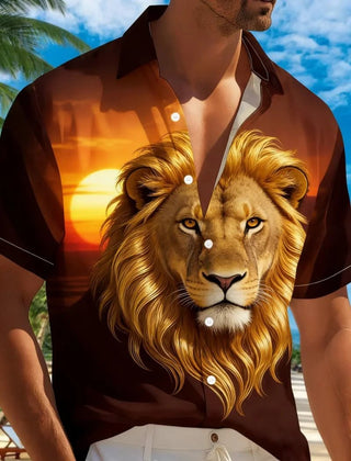 Men's Stylish Print Short Sleeve Shirt - Epictzar Intl.