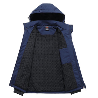 Men's Windproof Fur Winter Jackets