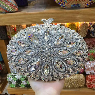 Wedding Party Rhinestones Clutch Purse