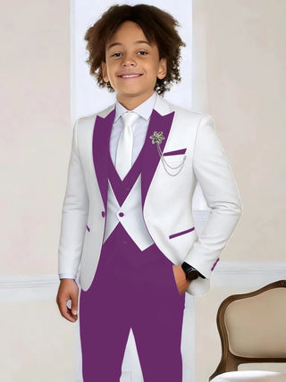 Handsome Wedding Ring Bearer Tuxedo Outfit