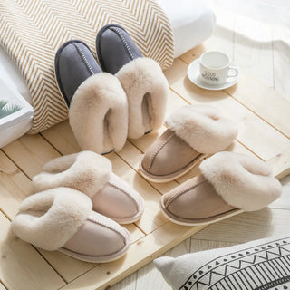 Furry Plush Non-slip Indoor Slippers