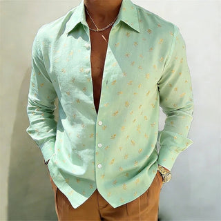 Men's Long Sleeve Designer 3D Printed Shirt - Epictzar Intl.