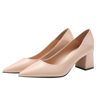 Thick Heels Professional Design Pumps Shoes