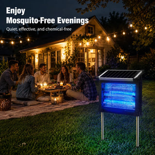 Outdoor Solar Powered Bug Zapper