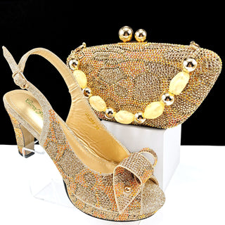 Elegant Italian Party Shoes & Bags Match