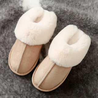Furry Plush Non-slip Indoor Slippers