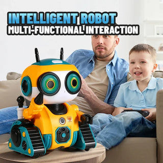 Smart Robot Interactive Robots 2.4G Remote Control Intelligent Induction Dance Music Robotic Toys for Children Birthday Gifts