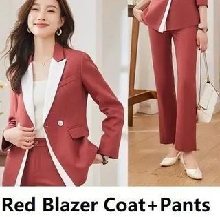 Office Ladies High Waist Pants Suits - Epictzar Intl.