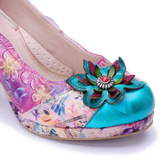 Sweet Round Toe Comfortable Party Shoes