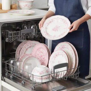 Dishwasher Safe 12Pcs Porcelain Dinnerware Set