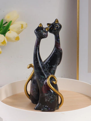 Creative Cat Sculpture Artwork Figurine