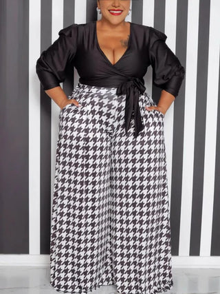 Elegant Fashion Women Oversized Pants