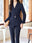 Blue Pant Suit