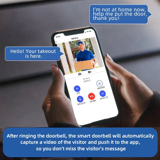 Smart Home Security Doorbell Camera