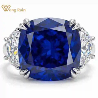 Vintage High Carbon Diamonds Gemstone Ring
