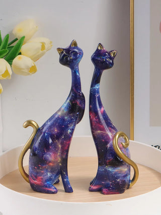 Creative Cat Sculpture Artwork Figurine