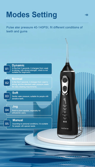 Oral Irrigator Dental Water Jet Flosser