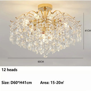Luxury Modern Crystal Ceiling Light