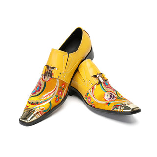 Pointed Toe Genuine Leather Formal Shoes