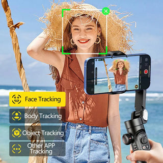 Smart Foldable Live Streaming Stabilizer