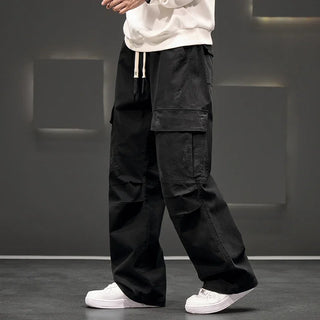Wide Leg Pocket Loose Cargo Pants