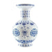 blue and white