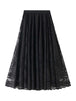 black skirt