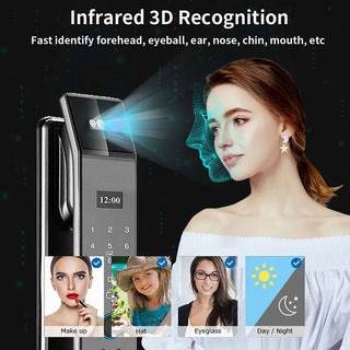 Camera Intercom Automatic Digital Door Lock
