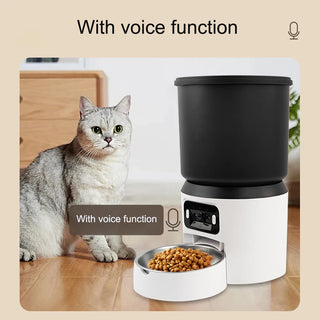 Smart 4L Automatic WiFi Camera Pet Feeder