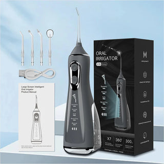 Household electric arterial irrigation device, convenient dental beauty device, water flosser, dental calculus irrigator, oral c
